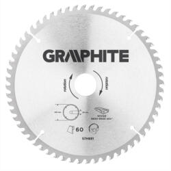 GRAPHITE Körfűrészlap keményfém fogakkal, 216x30mm, 60 fog (57H681) - neo24