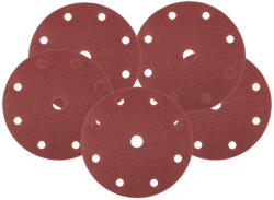 NEO TOOLS Csiszolókorong tépőzáras 150mm, P60, 9 lyukkal, 04-721-hez, 5db, min. rendelés: 5cs (08-991)