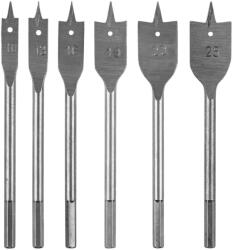 GRAPHITE Lapos marófúró készlet, 1/4" hatszög szár, 10, 13, 16, 19, 22, 25mm (54T515) - neo24
