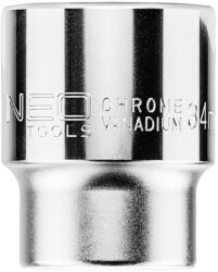 NEO TOOLS Dugókulcs 34mm, 3/4", hatlapú (08-316) - neo24