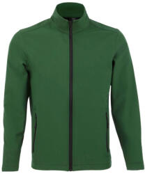 SOL'S SO01195 SOL'S RACE MEN - SOFTSHELL ZIP JACKET, L (so01195bl-l)
