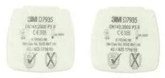  D7935, 3M Secure Click részecskeszűrő P3 R, 4 darabos csomagban (F8188)