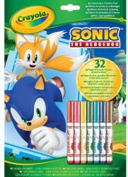 Crayola Crayola: Sonic, a sündisznó színező és foglalkoztató füzet (04-0866G) - jateknet