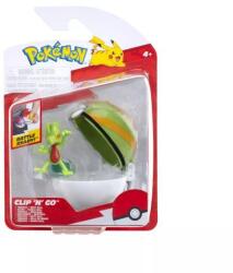 Jazwares Pokémon: Clip 'N Go figuracsomag - Treecko Nest Ball (PKW3639) - jateknet