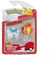 Jazwares Pokémon: 2 db-os figura csomag - Galarian Darumaka, Charmander (PKW3582) - jateknet