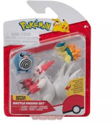 Jazwares Pokémon: 3 db-os figura csomag - Poliwag, Cyndaqui, Zangoose (PKW4085) - jateknet
