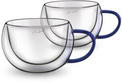 Lamart VASO LT9113 cappuccino pohár készlet, 2 darabos, 270ml (LT9113 SET 2 CAPP. MODRÝ 270 VASO LAMAR)