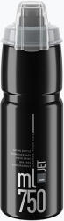Elite Jet Plus kerékpáros palack 750 ml fekete/szürke logó