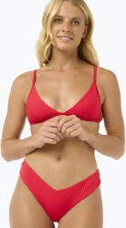 Rip Curl Premium Surf Skimpy Hipster fürdőruha alsó hibiszkusz piros
