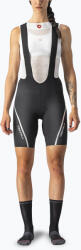 Castelli Női kerékpáros rövidnadrág Castelli Velocissima 3 fekete/ezüst