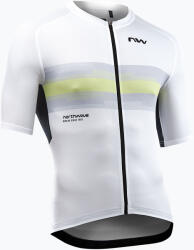 Northwave Férfi Northwave Force Evo fehér/matcha kerékpáros mez