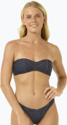 Rip Curl Dalias Denim Denim Bandeau fürdőruha felső farmer kék