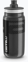 CASTELLI Fly Team 550 ml-es kerékpáros palack antracit színben