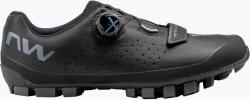 Northwave Férfi MTB kerékpáros cipő Northwave Hammer Plus Széles fekete/sötét szürke