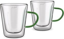 Lamart VASO LT9118 teáspohár-készlet, 2 darabos, 300ml (LT9118 SET 2 TEA ZELENÝ 300M VASO LAMAR)