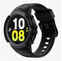 Spigen Samsung Watch 4 40 Mm Spigen Rugged Armor Pro Pótszíj Egyedi Méret, Ütésállóság + Szilikon Keret, Sötétszürke (ACS03165)
