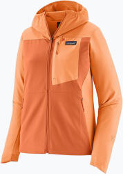 Patagonia Geacă softshell pentru femei Patagonia R1 CrossStrata Hoody rock melon