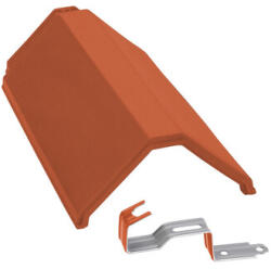 Tondach-Wienerberger Tondach XXL design gerinccserép FusionColor terrakotta (rögzítőkapoccsal) (767452)