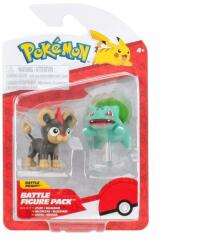 Jazwares Pokémon: 2 db-os figura csomag - Litleo, Bulbasaur (PKW3583) - jatekbolt
