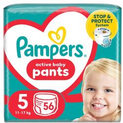 Pampers Active Baby Bugyipelenka, Méret 5, 56 Bugyipelenka, 11kg-17kg