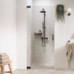 Sealskin Pure zuhanyajtók 100 cm dönthető grafit csiszolt/átlátszó üveg PU141006145100 (PU141006145100)