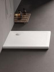 New Trendy Mild Stone négyzet alakú zuhanytálca 100x100 cm fehér B-0543 (B0543)