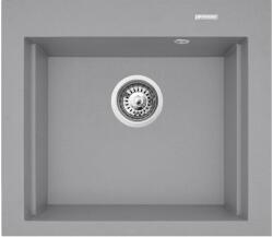 Pyramis Siros gránit mosogató 57x51.5 cm szürke/grafit/onix 070084901 (070084901)