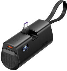  Powerbank Vention LED kijelző 4800mAh 22.5W FHQB0 (fekete) (FHQB0)