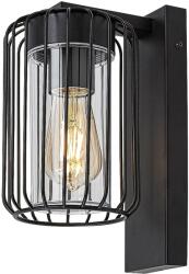 Rábalux Tarpa kültéri fali lámpa 1x40 W fekete 77106