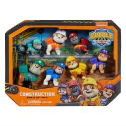 PAW Patrol Set 7 figurine, Paw Patrol, Rubble Crew, 6067084 Figurina