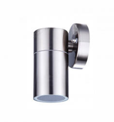 OMU Lighting SPK-GU10-IP54-H1-SS GU10 spot kültéri fali lámpatest rozsdamentes acél hengeres IP54 (SPK-GU10-IP44-H1-SS)