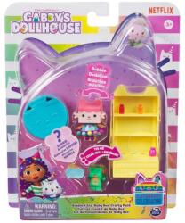 Spin Master Set figurine Gabbys Dollhouse - Casuta de papusi cu mobilier, 3 ani+ (778988502464) Figurina