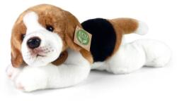 Rappa Puha plüss beagle kutya fekve 30 cm ECO-FRIENDLY (RP203952)