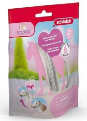 Schleich Horse Club: Sofia's Beauties - Szürke sörény és farok kiegészítő szett (42652) (SLH42652) - innotechshop