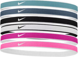NIKE Swoosh Sport fejpánt (6 darabos csomag) fekete|színes