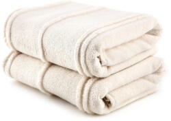 Foutastic Krémszínű frottír törölköző szett 2 db-os 50x90 cm Arden - Foutastic