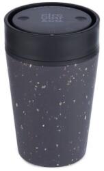 Ashortwalk Pahar circular (rcup) Gri și cerneală neagră 227 ml Pahar