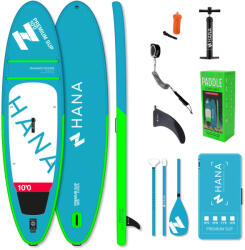 Hana Outdoors Stand up paddle Felfújható csomag komplett 10' prémium fehér|kék|zöld