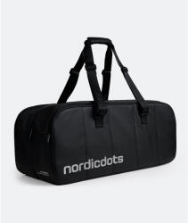 NORDICDOTS Sporttáska teniszhez Duffel Bag 10 fekete fekete