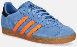 adidas Originals gyerek velúr sportcipő GAZELLE - kék 40