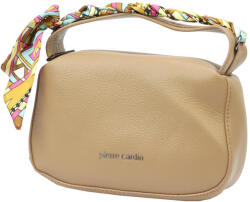 Pierre Cardin LONG13 1006 bézs női rostbőr táska 21 x 15 x 8 cm (53781)