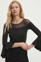 ANSWEAR body fekete, női, sima - fekete L - answear - 7 190 Ft