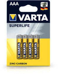 VARTA Super Heavy Duty Zinc-Carbon AAA ceruza elem - 4 db/csomag