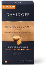 Davidoff Kávékapszula, Nespresso® kompatibilis, 10 db, DAVIDOFF "Crema Elegant Lungo (522672) - iroszer24