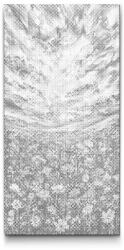  PontPöttyöző - Virágmező alkonyatkor Méret: 40x80cm, Keretezés: Keret nélkül (csak a vászon), Szín: Kék