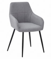 FDY Scaun Bucatarie/Dining Benjamin Textil Gri Deschis