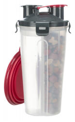 TRIXIE Recipient de apa hrana din plastic 2 x 0, 5 L 11 x 23 cm