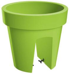Prosperplast Ghiveci pe balustrada LOFLY RAILING lime 24, 5cm