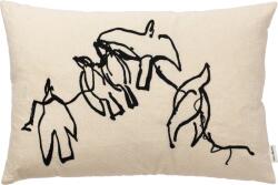 ferm LIVING Față de pernă decorativă Vuelo 60 x 40 cm crem (1104270900) Lenjerie de pat