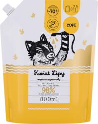 YOPE Lime Blossom, gel de duș natural, rezervă, 800 ml